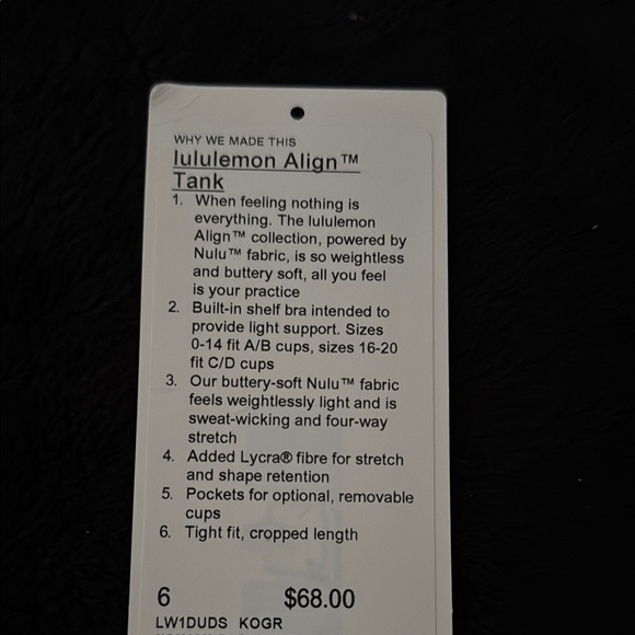 lululemon athletica Tank - Picture 3 of 8